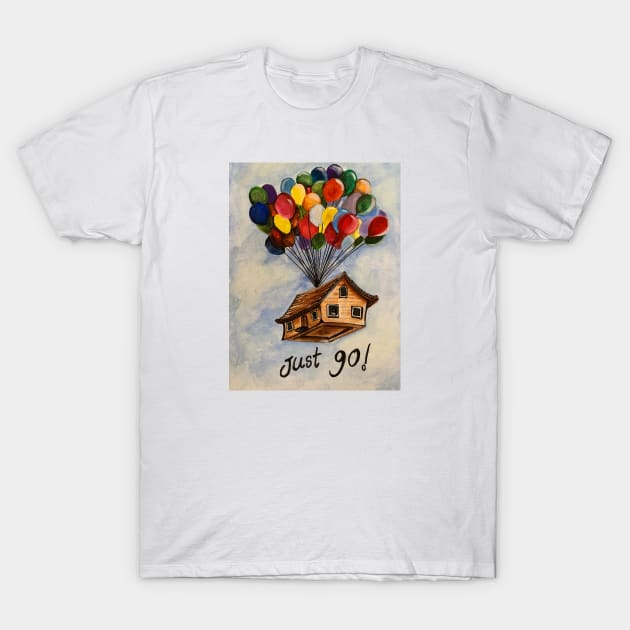 Balloon T-Shirt by The artist of light in the darkness 